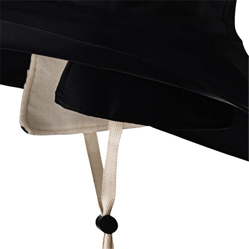 D5050 Chapeau Sou'wester traditionnel noir Dry King, Petit, Noir, Caoutchouc Duraquip Inc