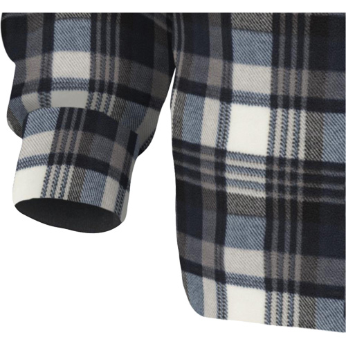 415BG Chemise &agrave; capuche matelass&eacute;e, Hommes, T-petit, Multicolore Duraquip Inc