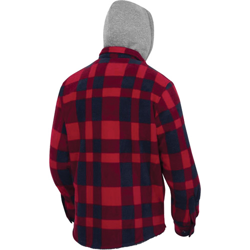415RB Quilted Hooded Shirt, Men's, Small, Multi-Colour Duraquip Inc