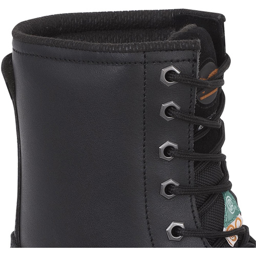 1027 Bottes de travail 8" noires, Cuir, Embout Acier, Taille 14 Duraquip Inc