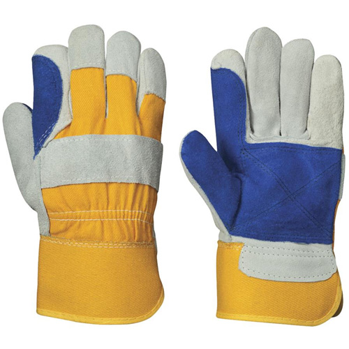 545 Fitter's Gloves, One Size, Split Cowhide Palm Duraquip Inc