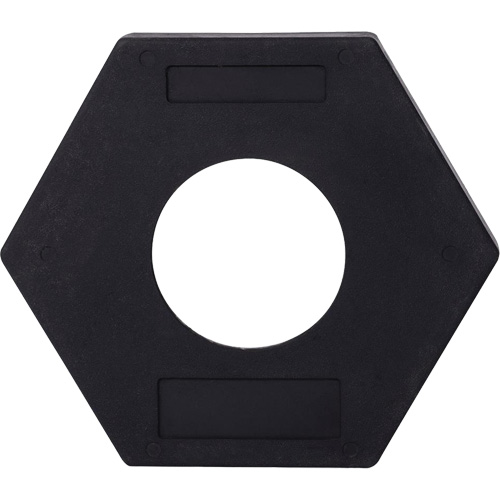 2320 Base de poteau d&eacute;lin&eacute;ateur empilable, 17 lb Duraquip Inc