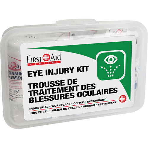 Eye Injury Kit, Plastic B Duraquip Inc