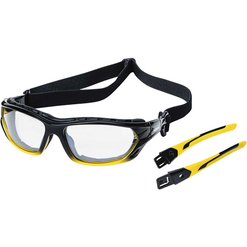XPS530 Sealed Safety Glasses, Indoor/Outdoor Lens, Anti-Scratch, ANSI Z87+/Meets/Exceeds CSA Z94.3 Duraquip Inc