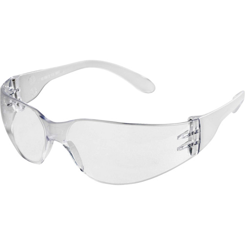 X300 Safety Glasses, Clear Lens, Anti-Scratch, ANSI Z87+/Meets/Exceeds CSA Z94.3 Duraquip Inc