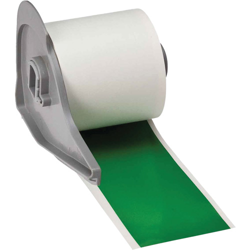 Ruban adh&eacute;sif permanent toutes saisons pour &eacute;tiquettes, Vinyle, Vert, Largeur de 2" Duraquip Inc