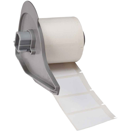 Harsh Environment Multi-Purpose Labels, Polyester, 1.5" L x 1" H, White Duraquip Inc