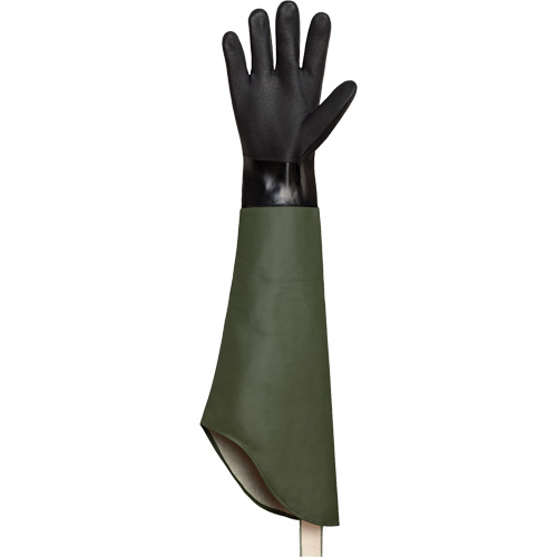 Chemstop Chemical-Resistant Gloves, PVC, Flock-Lined Inner Lining Duraquip Inc