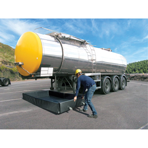 Berme Ultra-Tanker Berm, Capacit&eacute; 374 gal. US, 5' la x 10' lo x 12" h, Paroi en mousse Duraquip Inc