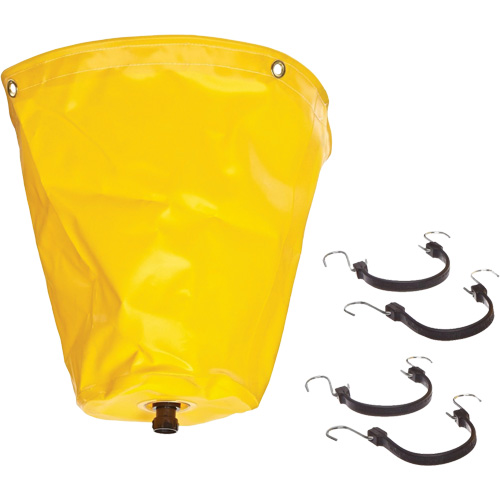 Ultra-Drip Diverter&reg; Pipe Drip Diverter, 1.5" L x 1.5" W, Vinyl Duraquip Inc