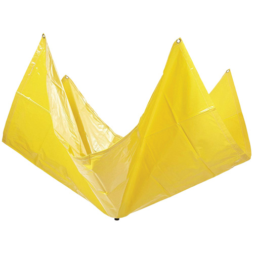 Ultra-Drip Diverter&reg; Roof Drip Diverter, 12' L x 12' W, Vinyl Duraquip Inc