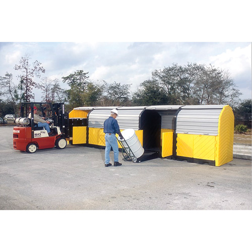 P20 Plus Ultra-Hard Top Spill Pallets sans drain, 312" lo x 79" la x 62" h, Capacit&eacute; de charge 9000 lb Duraquip Inc