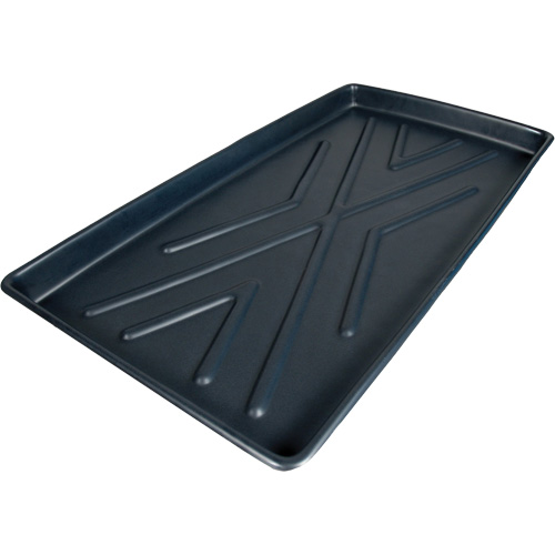 Ultra-Rack Containment Tray – Plateau unique, 44" lo x 23,5" la x 2,8" h, Cap. de d&eacute;versement 8 gal. US Duraquip Inc
