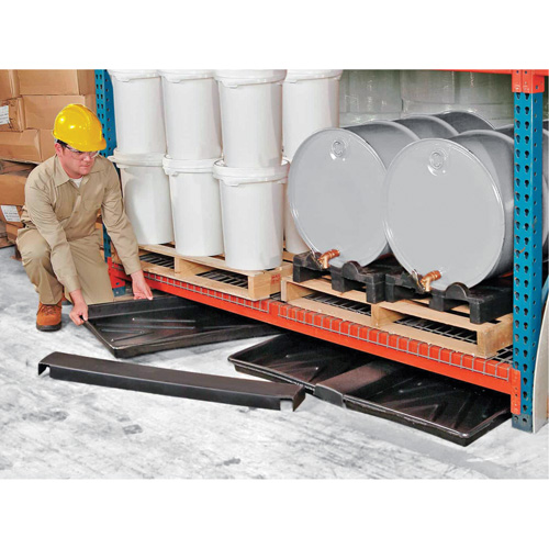 Ultra-Rack Containment Tray – plateau triple, 72" lo x 44" la x 2,8" h, Cap. de d&eacute;versement 24 gal. US Duraquip Inc