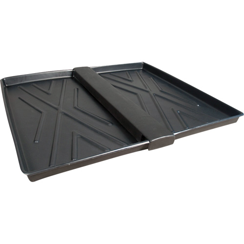 Double-Tray Ultra-Rack Containment Tray&reg;, 48" L x 44" W x 2.8" H, 16 US gal. Spill Capacity Duraquip Inc