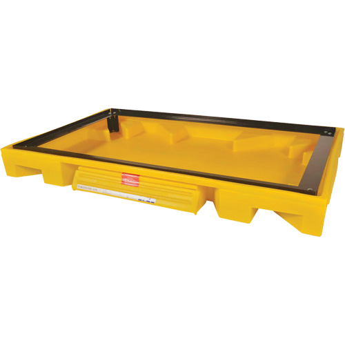 Double Drum Ultra-Safety Cabinet Bladder System, 63" lo x 38,5" la x 6,3" h, Capacit&eacute; de charge 3000 lb Duraquip Inc