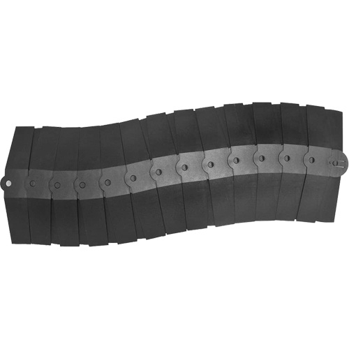 Medium Ultra-Sidewinder Cable Protection System&reg; with Endcaps, 33" x 9.8" x 1.4", 260 lbs. (0.13 tons) Duraquip Inc