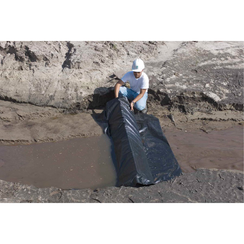 Black Ultra-Silt Dike&reg;, 7' L x 5' W Duraquip Inc