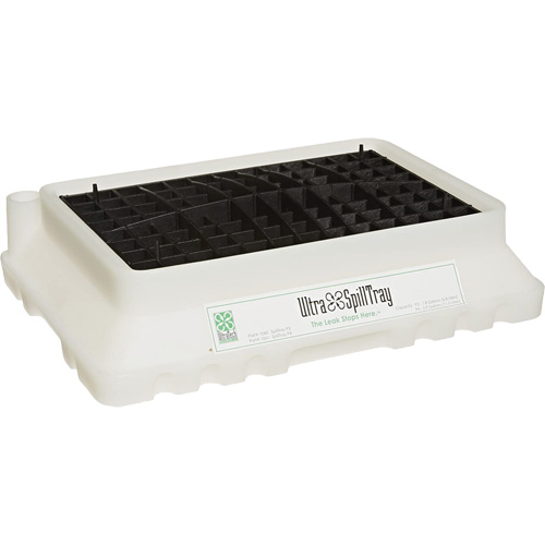 P2 Ultra-Spill Tray&reg;, 17" L x 12" W x 4" H, 1.8 US gal. Spill Capacity Duraquip Inc