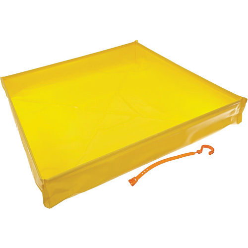 Flexible Ultra-Utility Tray, 30" lo x 30" la x 4,8" h, Cap. de d&eacute;versement 9,5 gal. US Duraquip Inc