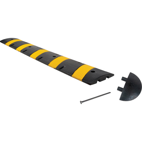 Ensemble de bosse de d&eacute;c&eacute;l&eacute;ration, Caoutchouc, 6' lo x 11" la x 2" h Duraquip Inc