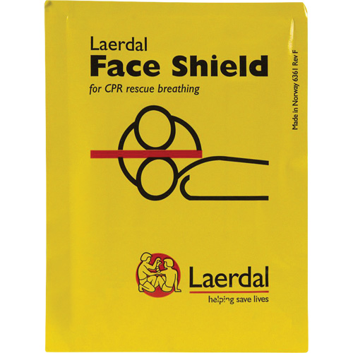 Laerdal&reg; Face Shield, Single Use Faceshield, Class 1/Class 2 Duraquip Inc