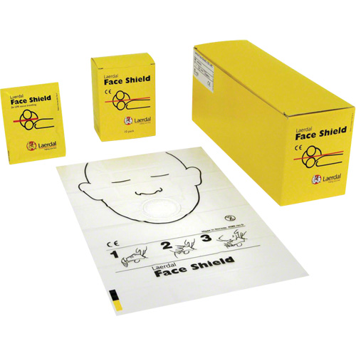 Laerdal&reg; Face Shield, Single Use Faceshield, Class 1/Class 2 Duraquip Inc