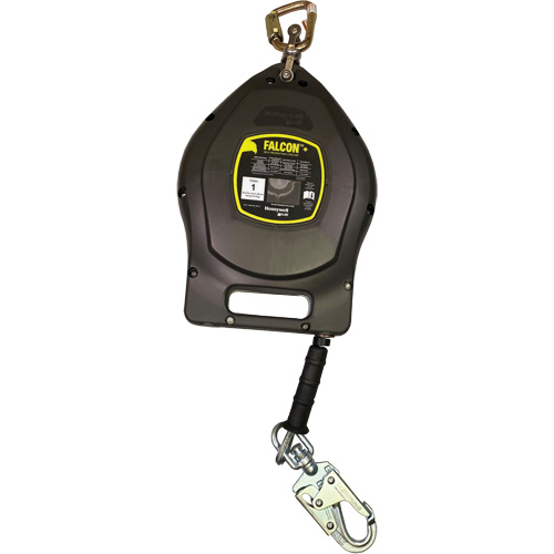 Falcon+ Self-Retracting Lifeline, 50', Galvanized Steel, Swivel Duraquip Inc