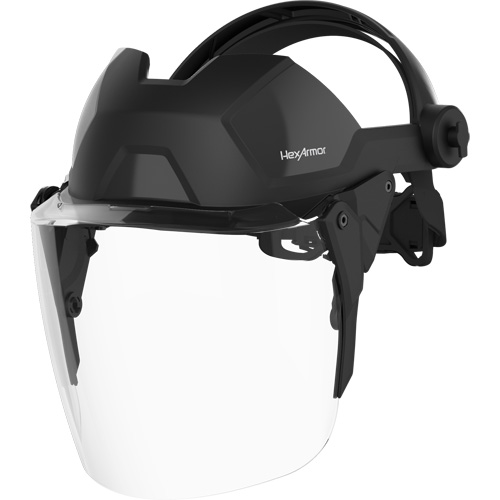 Ultrex&reg;1 Standalone Faceshield, Ratchet Suspension Duraquip Inc