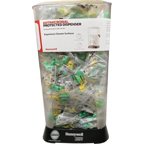 HL400 AM Corded Earplug Dispenser with LPF-30 Earplugs Canister Duraquip Inc