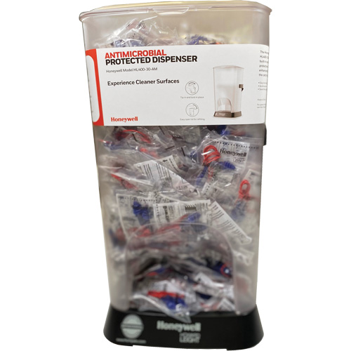 HL400 AM Corded Earplug Dispenser with AS-30R Earplugs Canister Duraquip Inc