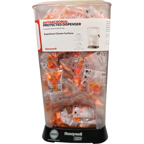 HL400 AM Corded Earplug Dispenser with TFP-30 Earplugs Canister Duraquip Inc