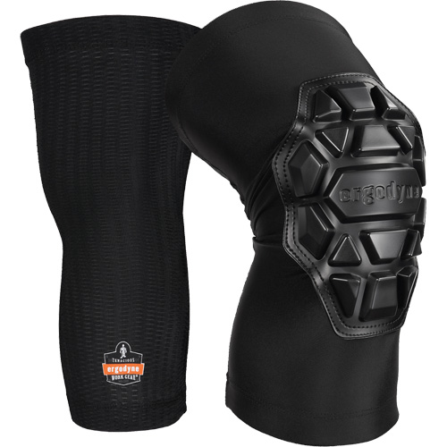 ProFlex 550 Padded Knee Sleeves, Slip-On Style, Foam Caps, Foam Pads Duraquip Inc