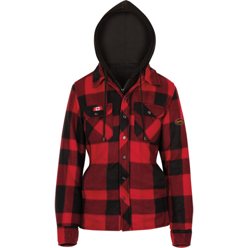 415RBW Chemise &agrave; capuche matelass&eacute;e, Femmes, T-petit, Multicolore Duraquip Inc