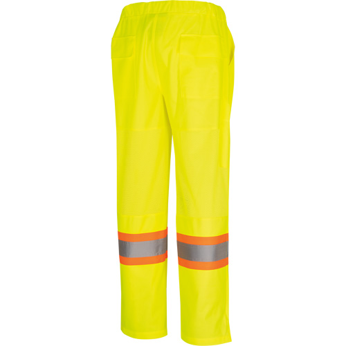 5999PW Women's  Traffic Safety Pants, Polyester, X-Small, High Visibility Lime-Yellow Duraquip Inc