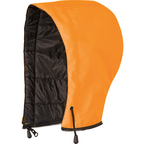5770H Capuchon pour manteau de s&eacute;curit&eacute; haute visibilit&eacute; r&eacute;versible, Orange haute visibilit&eacute;, Nylon/Polyester Duraquip Inc