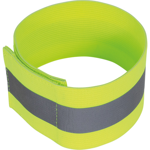 1142 Bande pour cheville &eacute;lastique jaune lime haute visibilit&eacute; Duraquip Inc
