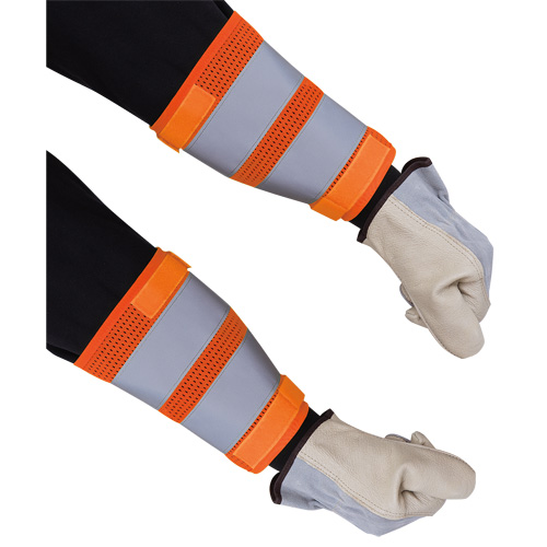 166A High-Visibility Orange 8" Traffic Cuffs Duraquip Inc