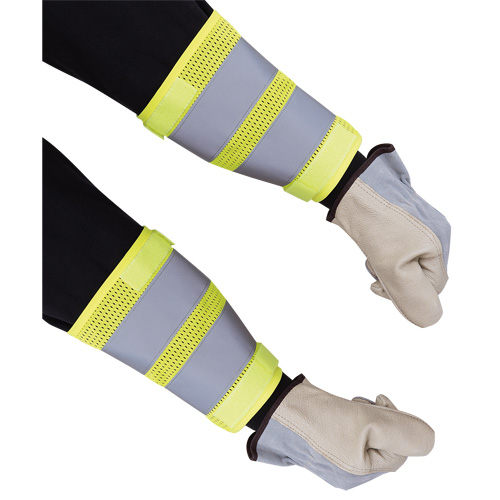 164A High-Visibility Yellow 8" Traffic Cuffs Duraquip Inc