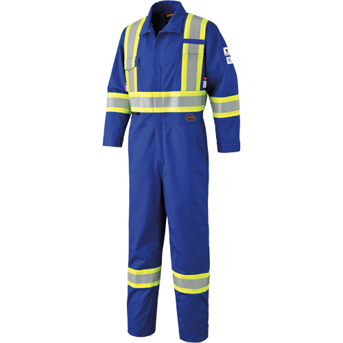 7704T Combinaison anti-arc &eacute;lectrique FR-Tech, Taille 40 (grand taille), Bleu royal, 10 cal/cm² Duraquip Inc
