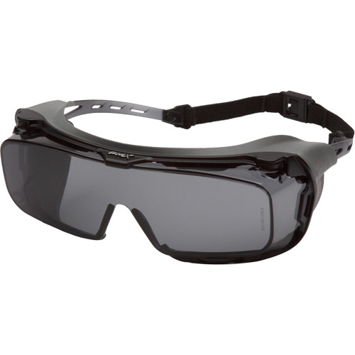 Lunettes &agrave; coques de s&eacute;curit&eacute; Cappture Plus, Lentille Gris, Antibu&eacute;e, Ventilation Ferm&eacute; Duraquip Inc