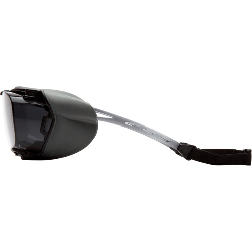 Lunettes &agrave; coques de s&eacute;curit&eacute; Cappture Plus, Lentille Gris, Antibu&eacute;e, Ventilation Ferm&eacute; Duraquip Inc