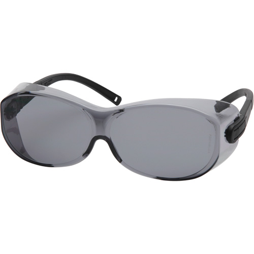 Lunettes de s&eacute;curit&eacute; TG OTS, Lentille Gris, Anti-&eacute;gratignures, ANSI Z87+/R&eacute;pond ou surpasse la norme CSA Z94.3 Duraquip Inc