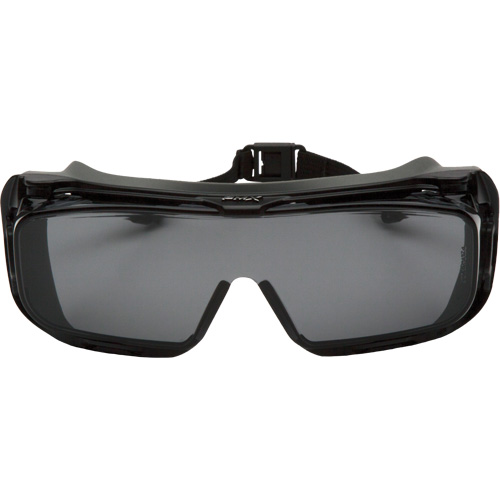 Cappture Safety Glasses, Grey Lens, Anti-Fog, ANSI Z87+/Meets/Exceeds CSA Z94.3 Duraquip Inc