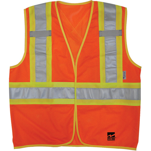Veste Open Road “BTE”, Orange haute visibilit&eacute;, Moyen/Petit Duraquip Inc
