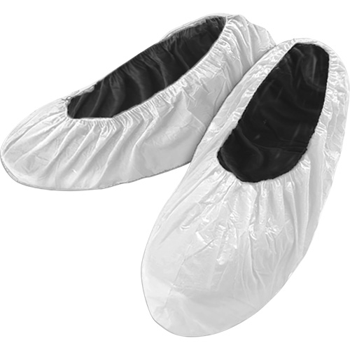 CoverMe XP Shoe Covers, Large, Polypropylene, White Duraquip Inc
