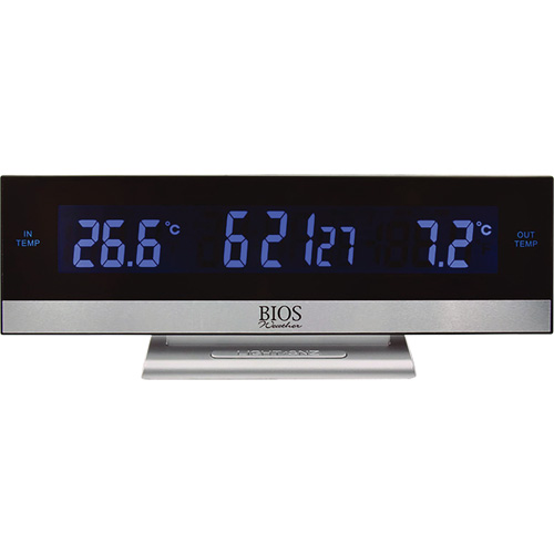 Indoor/Outdoor Thermometer with Alarm, Non-Contact, Digital, -22-140°F (-30-60°C) Duraquip Inc