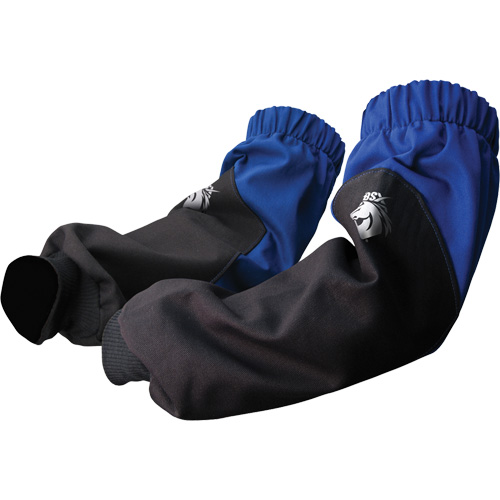 BSX&reg; FR Cotton Sleeves, 19" L, Black/Blue Duraquip Inc