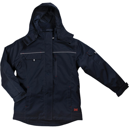 Parka 3-en-1 en oxford imperm&eacute;able, Femmes, 3T-Grand, Bleu marin Duraquip Inc