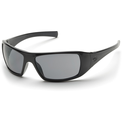 Lunettes de s&eacute;curit&eacute; &agrave; monture compl&egrave;te Goliath, Lentille Gris, Polaris&eacute;, ANSI Z87+/R&eacute;pond ou surpasse la norme CSA Z94.3 Duraquip Inc